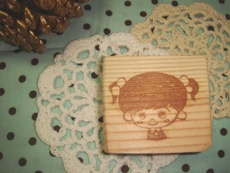 消しゴムはんこ（女の子）