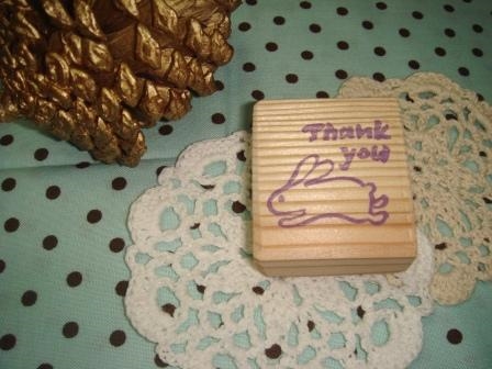 消しゴムはんこ（うさぎ）